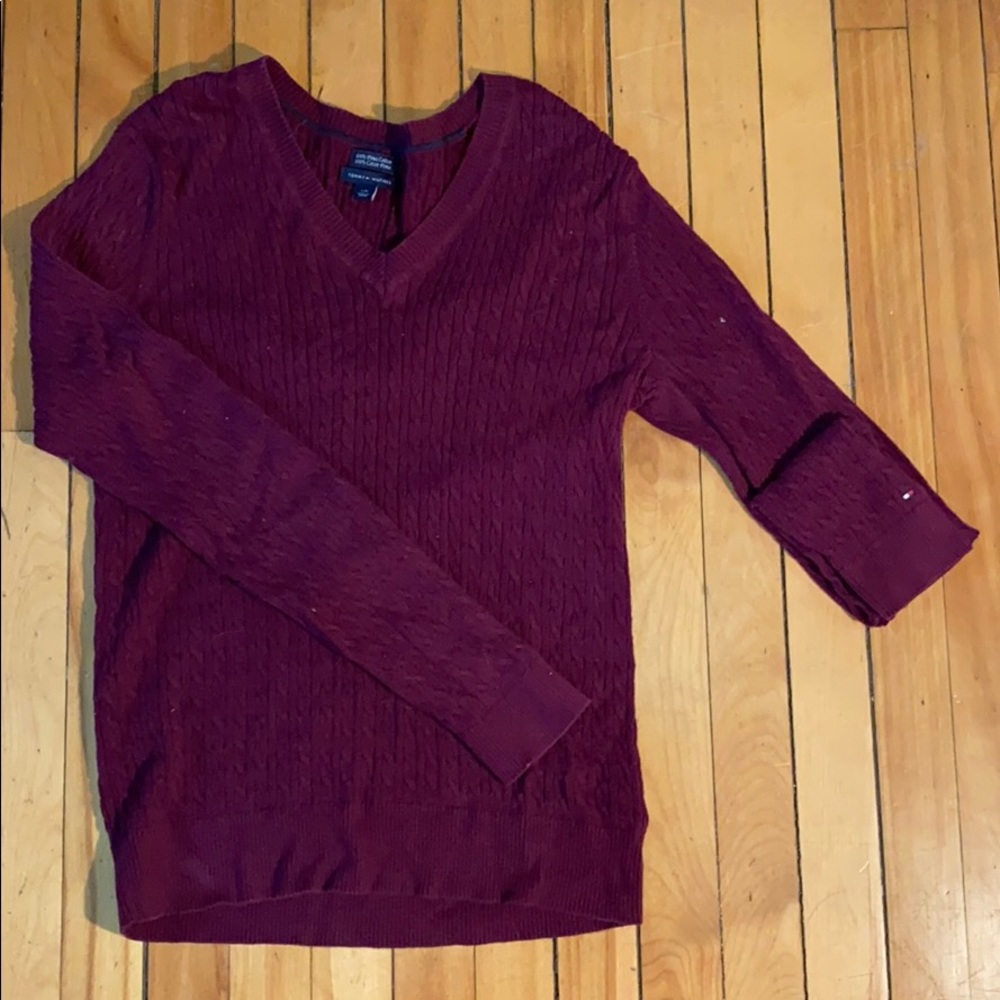 Tommy Hilfiger Plum Sweater